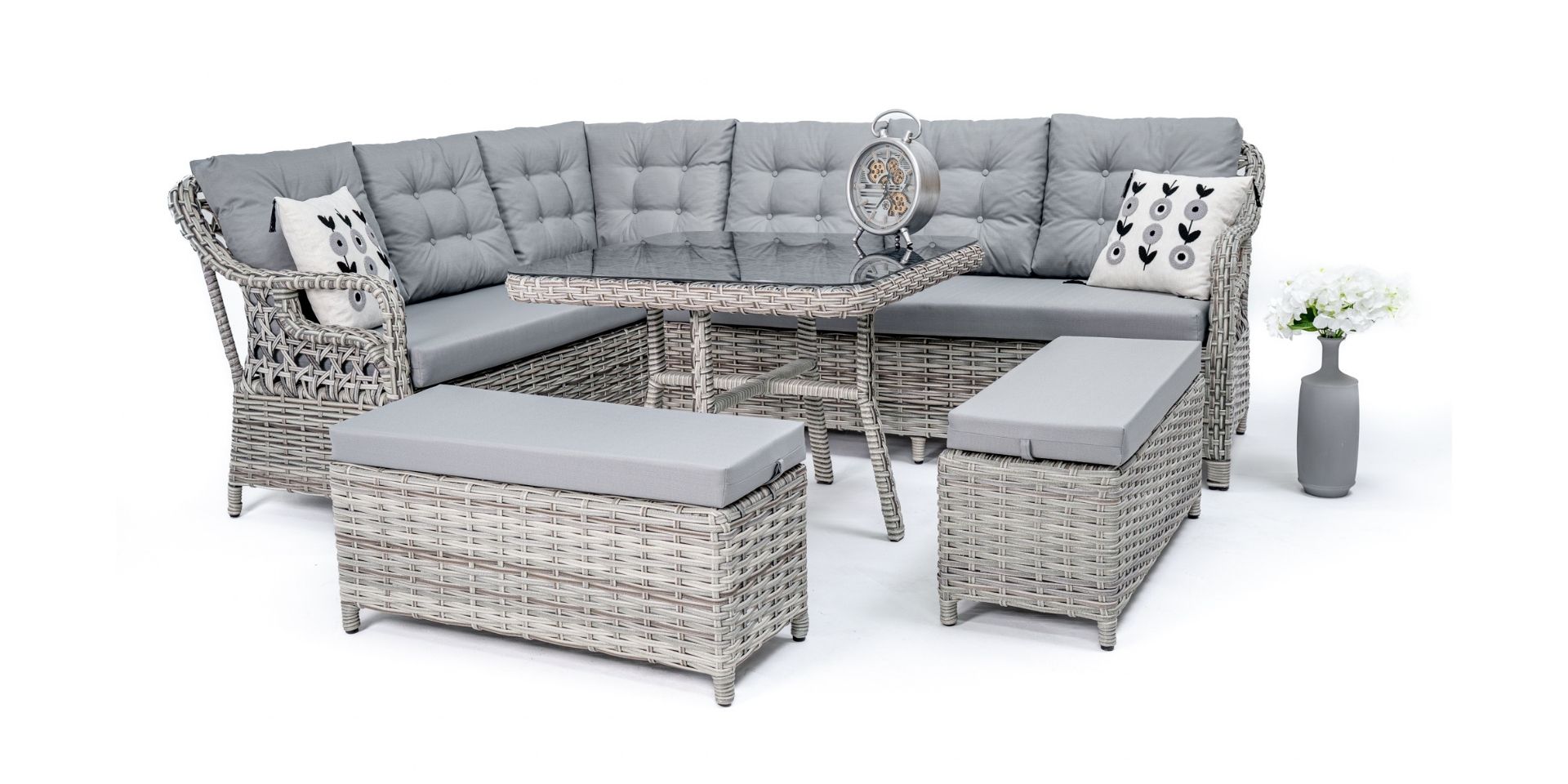 Benin XL Köşe Set — Sedir Garden