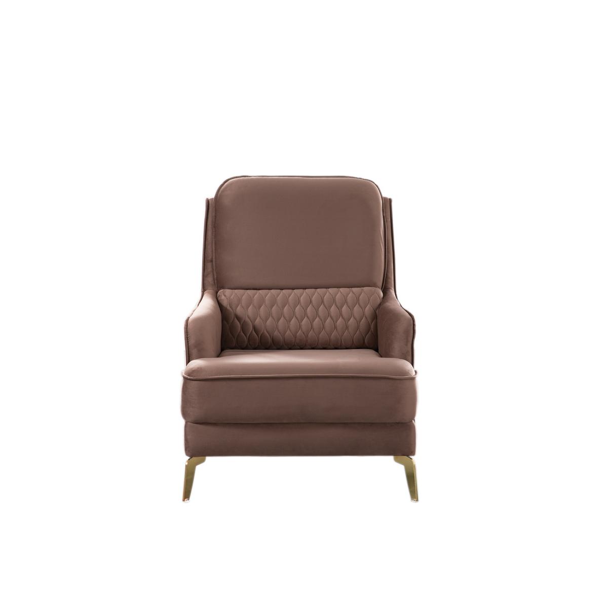 Prada Kahve Berjer — Bemente Home