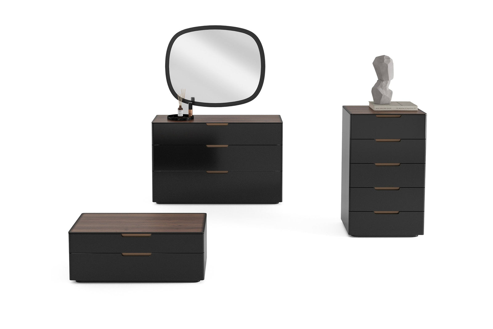 Tulsa Black Şifonyer — Saloni Furniture
